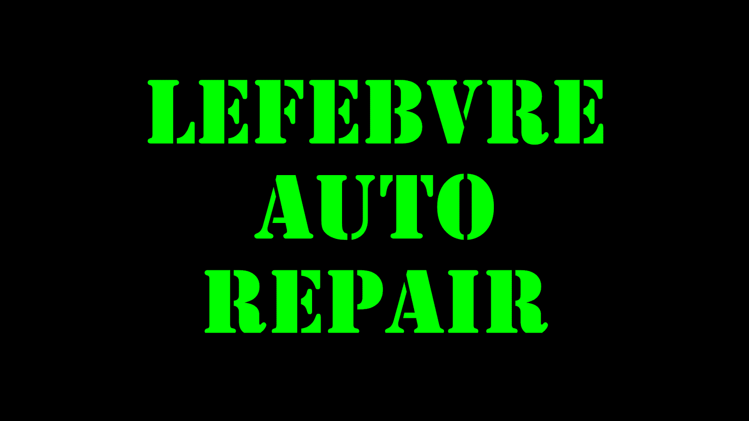 Lefebvre Auto Repair